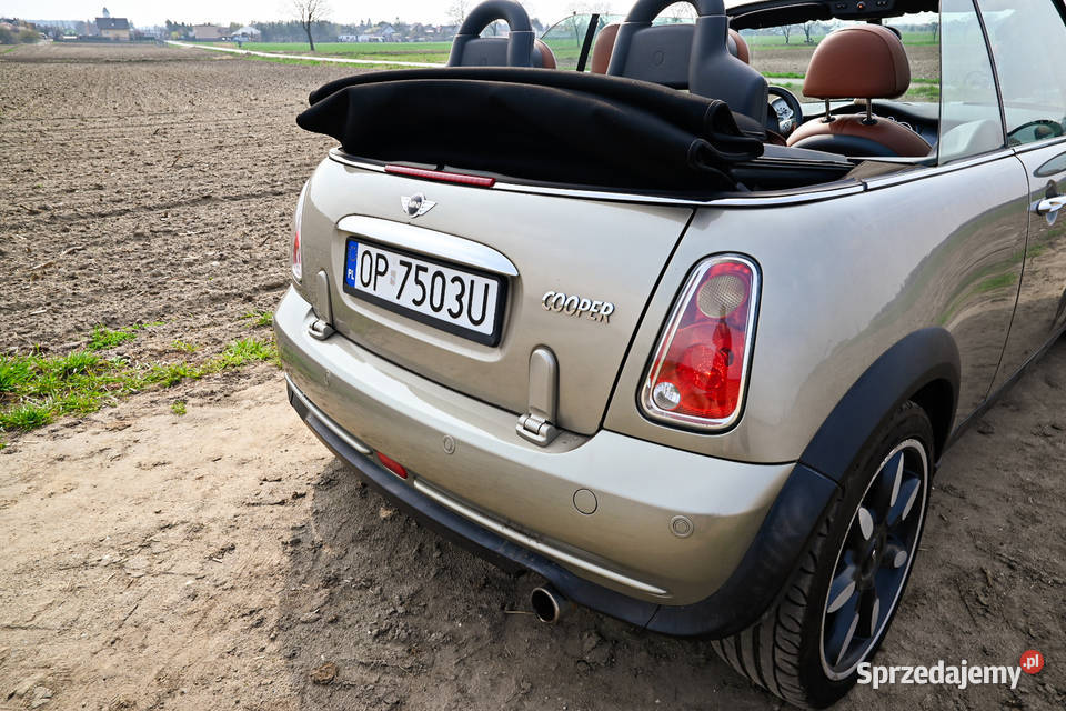 Mini Cooper Cabrio SIDEWALK podgrzewane fotele opolskie Opole