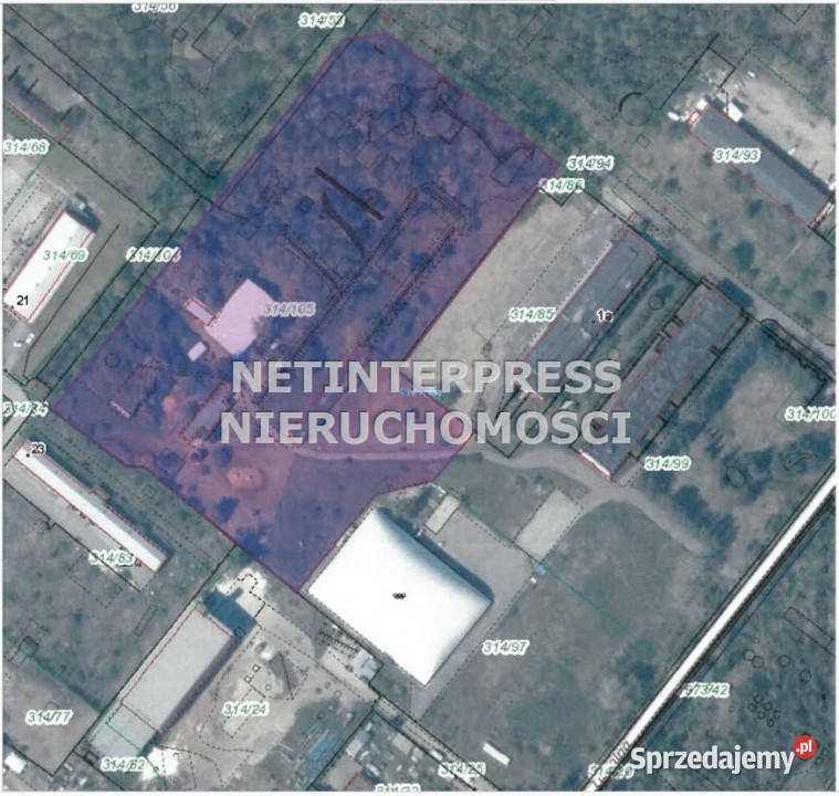 Ogłoszenie grunt Police 29140 metrów