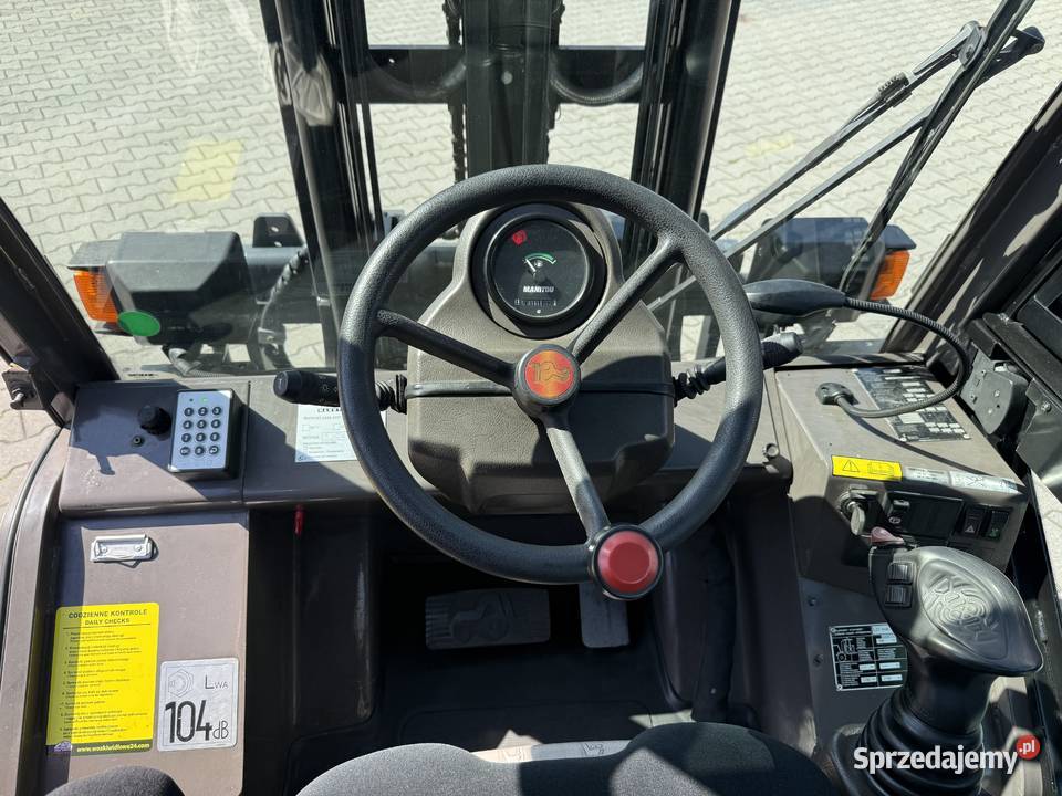 Wózek widłowy Manitou MSI 35 T Duplex pozycjoner Mogilany