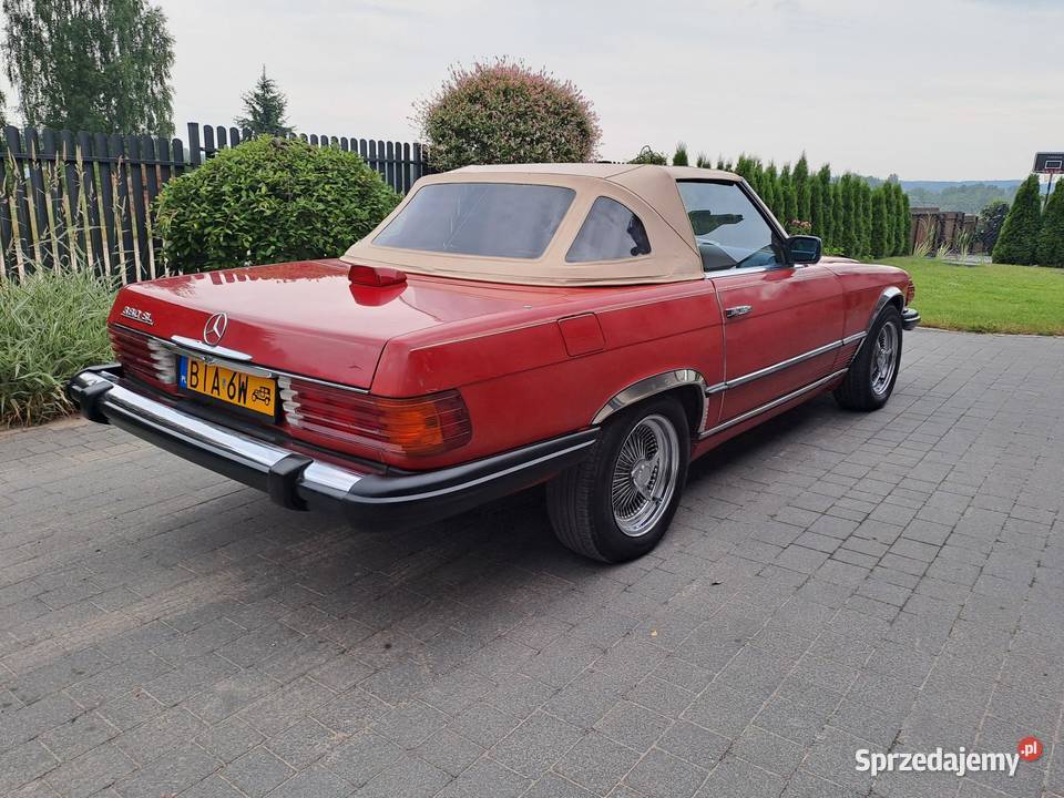 Mercedes SL380 R107 cabrio Białystok