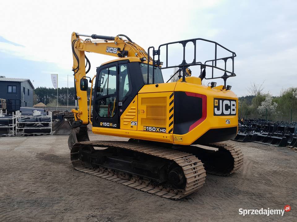 KOPARKA GĄSIENICOWA JCB 150X CAT VOLVO KOMATSU Kabina Krotoszyn