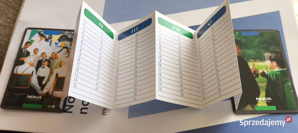 Nokia metalowy magnetyczny notesikkalendarz sprzedam