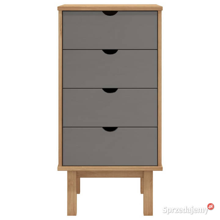 Szafka z szufladami OTTA brązowoszara 45x39x90 Warszawa