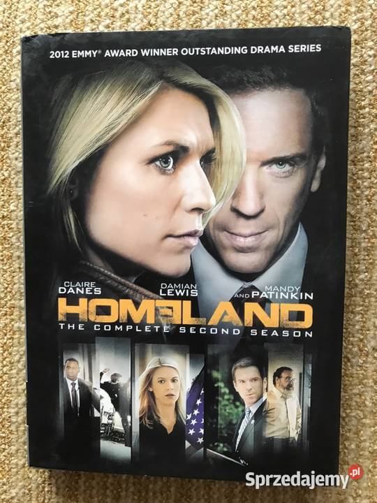 HOMELAND dvd second season Warszawa