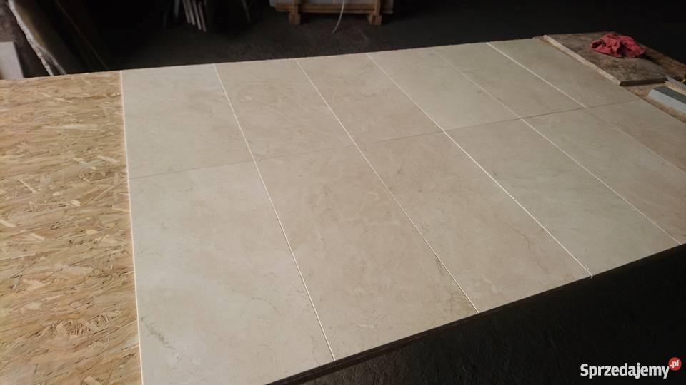 Płytki CREMA MARFIL 305x61x1 marmur z Hiszpanii