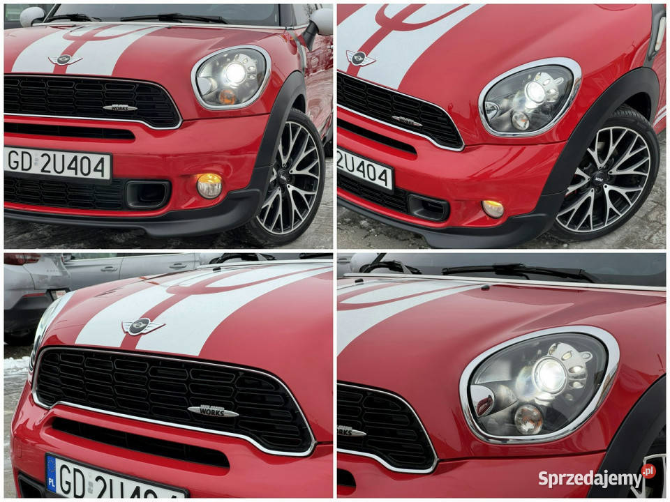 Mini Paceman FILMJOHN COOPER WORKSZarejestrowany wspomaganie kierownicy wielkopolskie