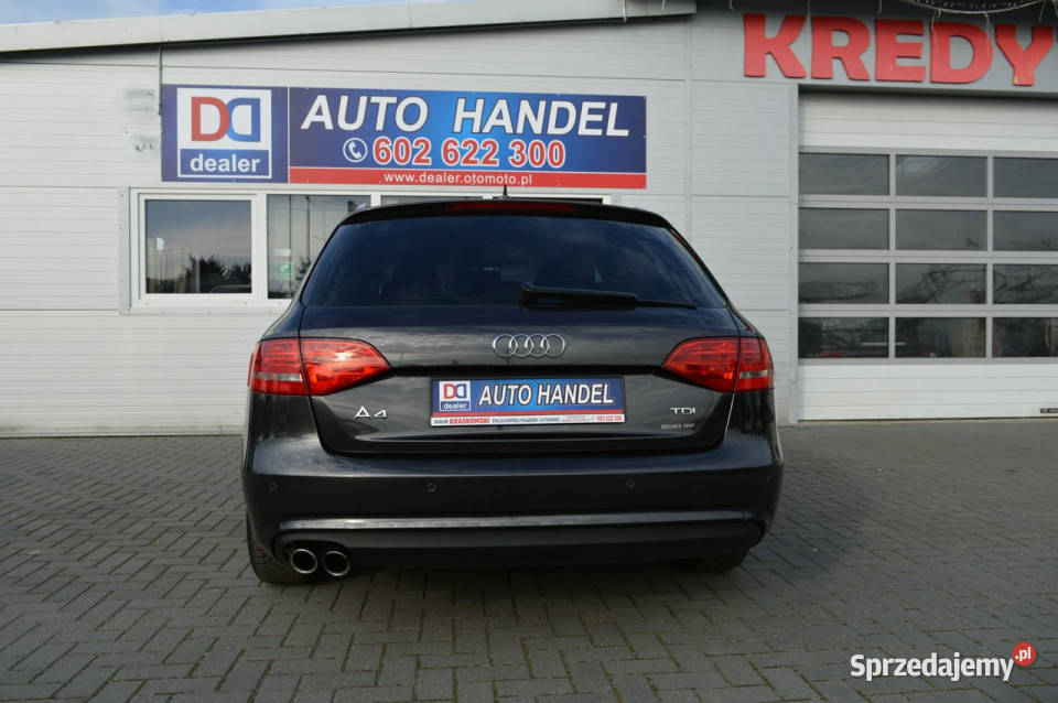 Audi A4 SLine 20 TDI 100 bezwypadkowy Skóra Navi Hrubieszów