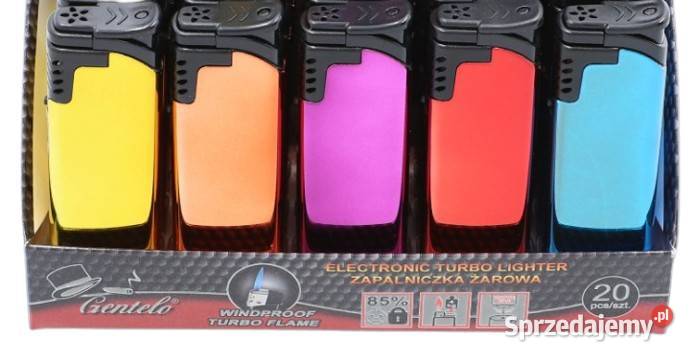 Zestaw 5 Kolorowych Zapalniczek Żarowych Gentelo Pozostałe śląskie Ostrowy nad Okszą
