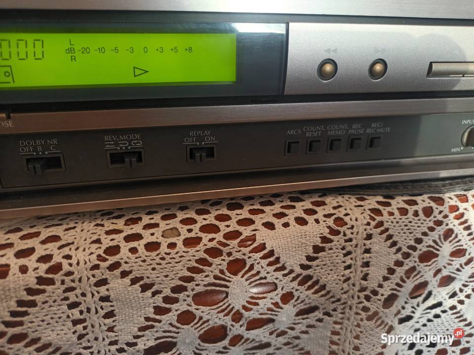 Denon DRA 35 Denon DR 210 Zestaw sprawny Wieże i miniwieże
