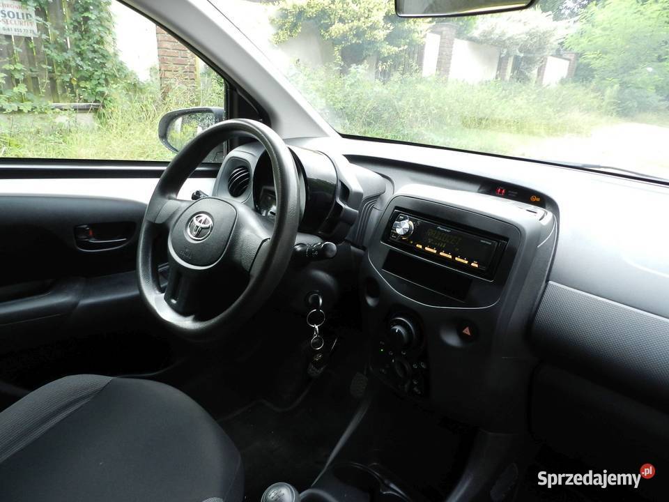 Toyota Aygo II Ekonomiczna niezawodna z Zarejestrowany w Polsce Aygo wielkopolskie Puszczykowo