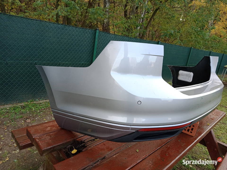 VW PASSAT B8 KOMBI ZDERZAK TYŁ TYLNY 4 PDC LB7S osobowe Rakoniewice