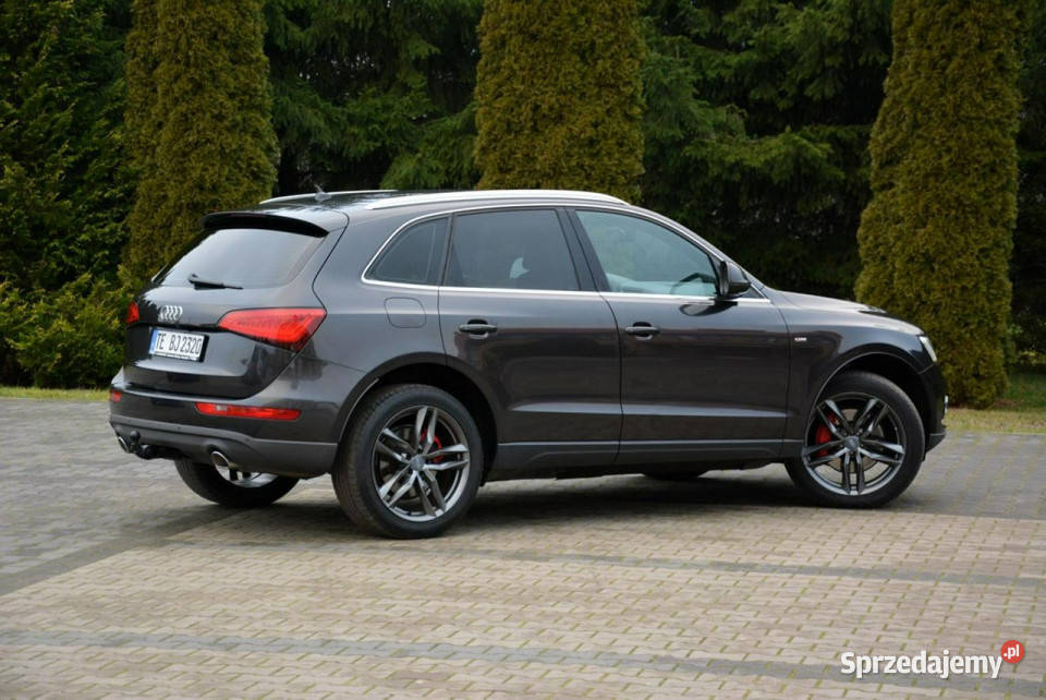 Audi Q5 2xSLine Navi Klimatronic lift Skóry VAT marża Ostrów Mazowiecka