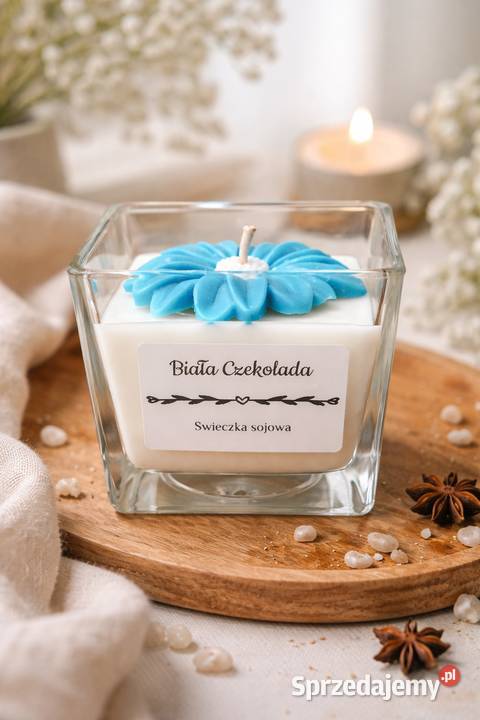 Świeczka sojowa Biała czekolada Łowyń sprzedam
