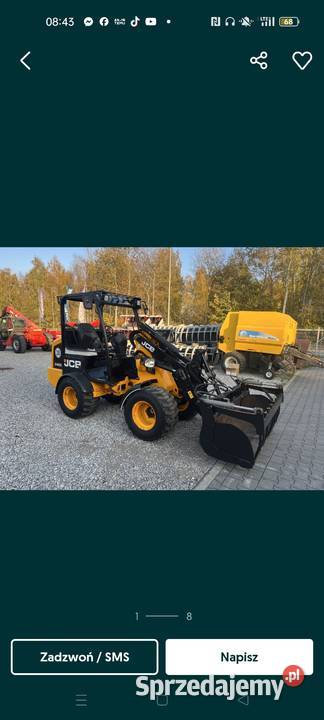 Wynajem Ładowarki JCB 403 Klukowo