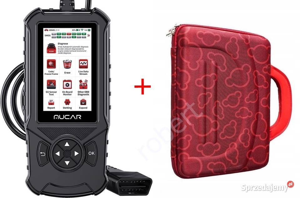 Duży Diagnoskop Tester OBD2 Mucar CDE900 Launch Interfejsy diagnostyczne Siedlce