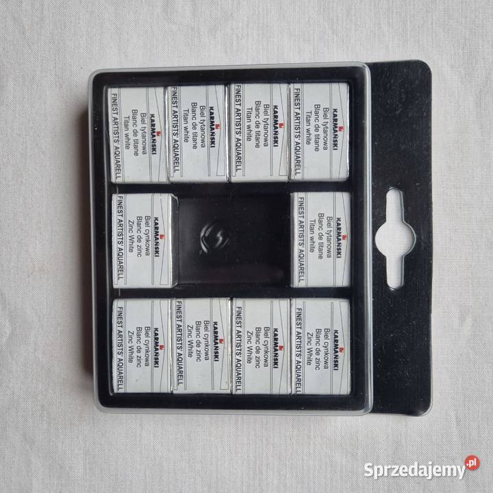 Akwarele Karmański 10 kostek farby