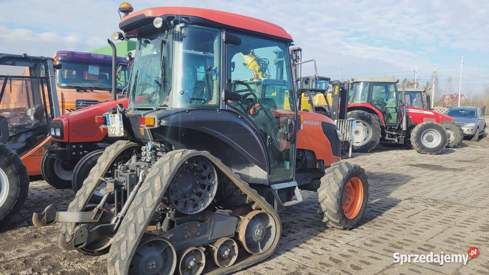 Ciągnik sadowniczy Kubota M8540 na gąsiennicach Zaklików