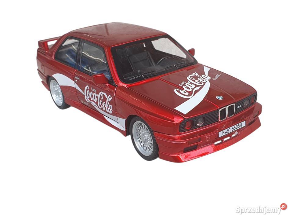 Model samochodu BMW E30 M3 CocaCola Classic 124 Cieszyn