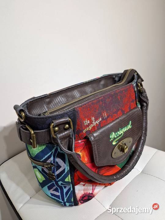 Desigual damska torebka do ręki kolorowa małopolskie Kraków