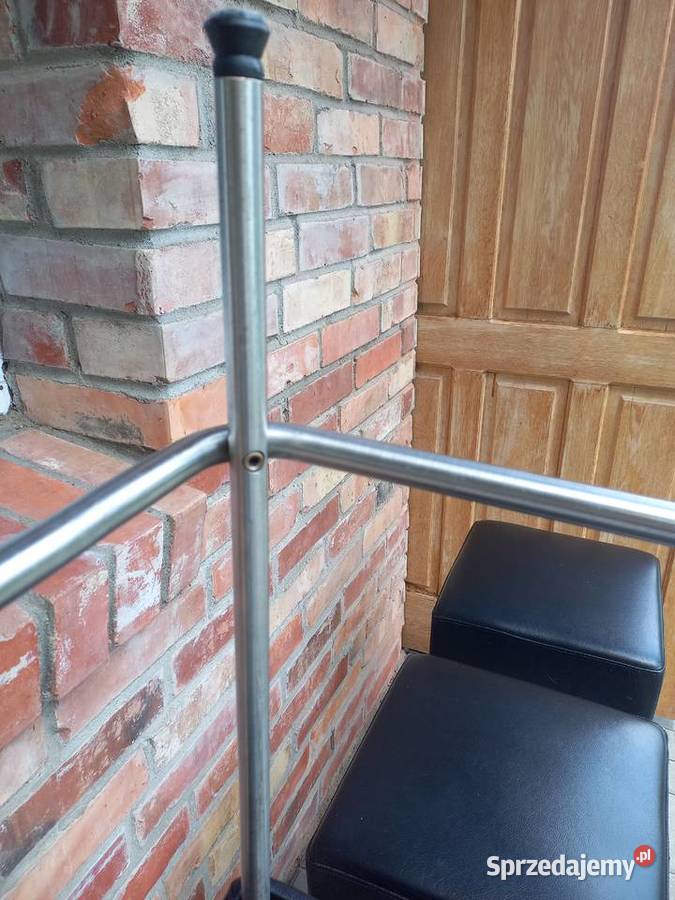 Stołek barowy Hoker Taboret Czarny skórzany IKEA Stołki i taborety sprzedam