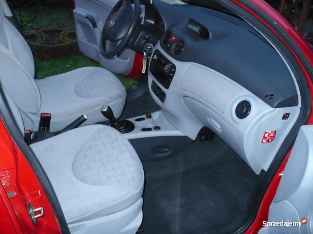 citroen C3 czerwony benzyna kupiony w Polsce Minkowice