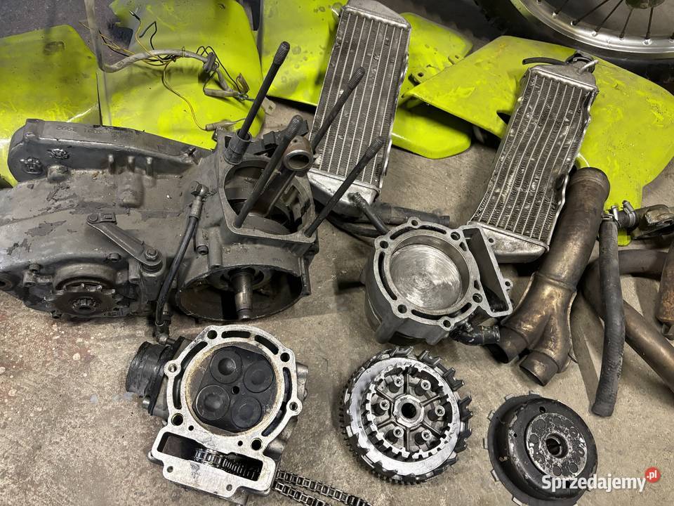 HUsqvarna 610 TE części tłumik wydech rura