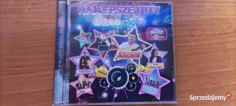 Najlepsze hity disco polo 2 cd Gliwice