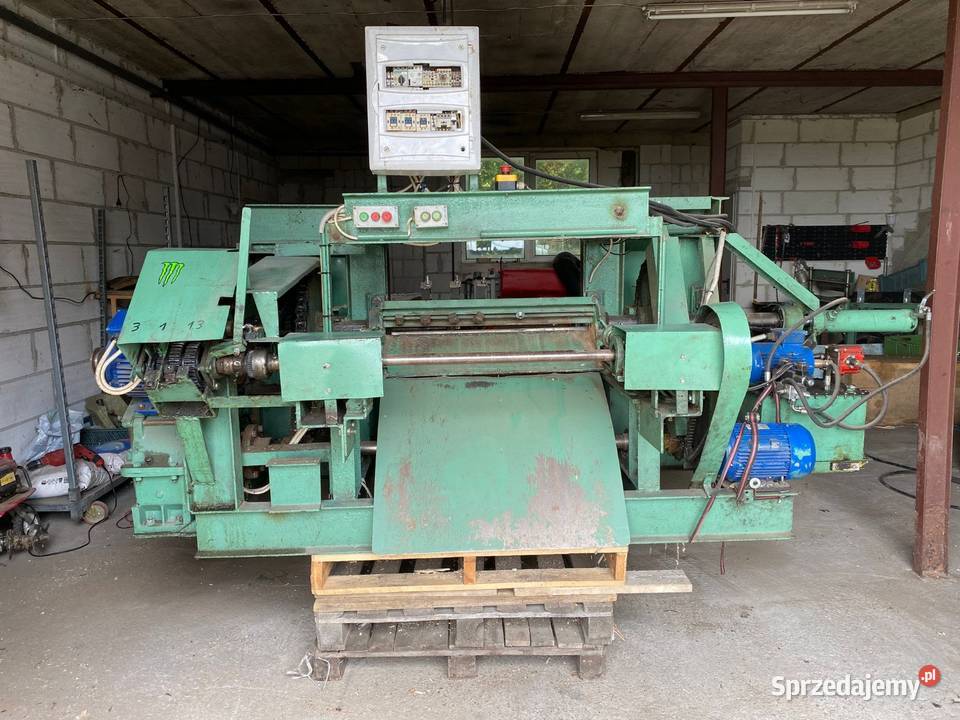 Maszyny do produkcji łubianek koszy łuszczarka Łomża