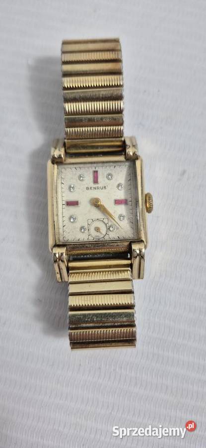 Kolekcjonerski zegarek BENRUS Vintage lata 4050 Biłgoraj sprzedam