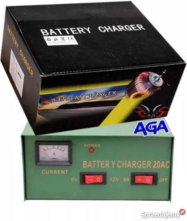 Prostownik Samochodowy 612V 20A Ładowarka Do śląskie Częstochowa