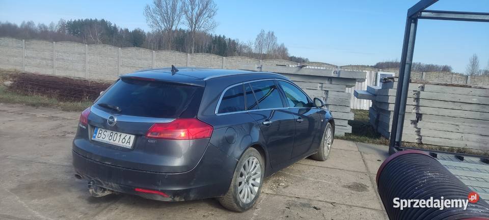Opel Insignia Kombi 20 CDTI 2009r Dąbrowa Białostocka