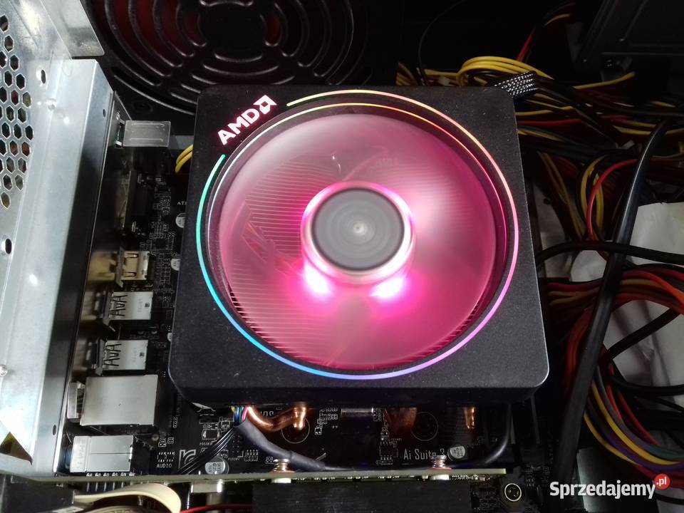 AMD Wraith Prism chłodzenie z kablem do kontroli Bydgoszcz sprzedam