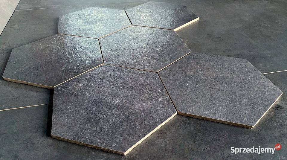 Płytki hexagonalne betonopodobne 68x68 DUŻY Łask