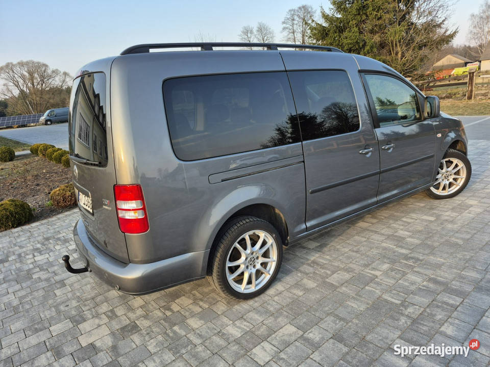 Volkswagen Caddy 16tdi MAXI 7 FOTELI pdc ładny SUV Drelów