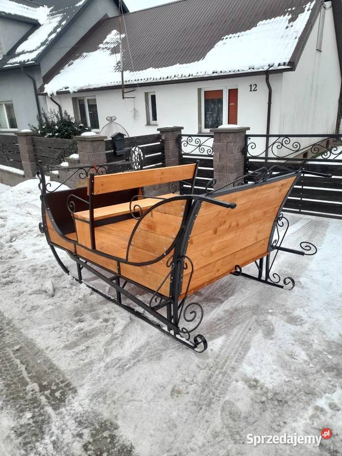 Sanie na kulig podlaskie Mień