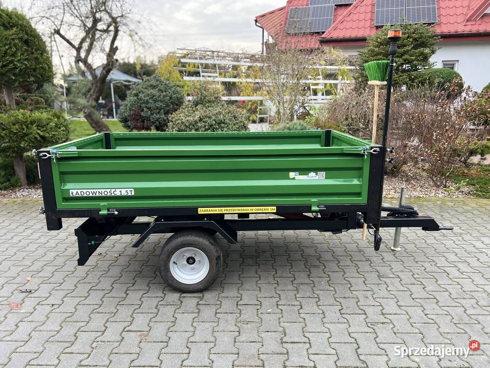 Przyczepa jednoosiowa 1500 NOWA Przyczepy rolnicze Sandomierz