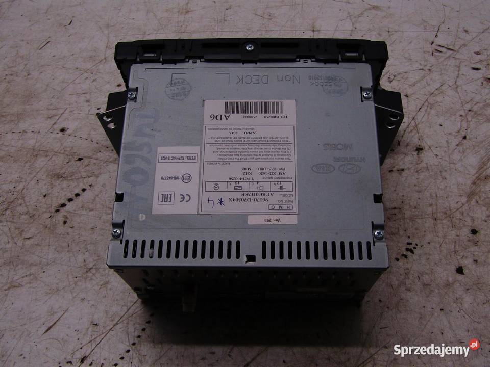 RADIO NAWIGACJA NAVI CD HYUNDAI TUCSON III