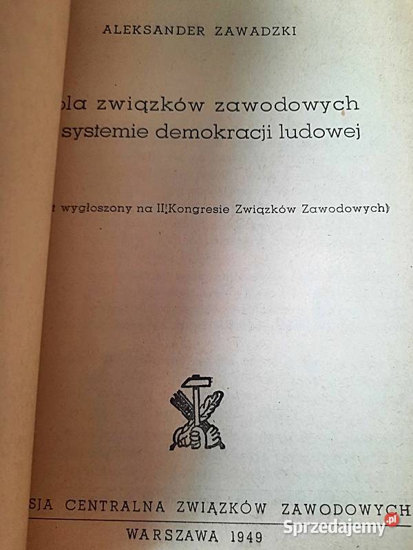 Rola związków zawodowych w systemie demokracji Ostrów Wielkopolski