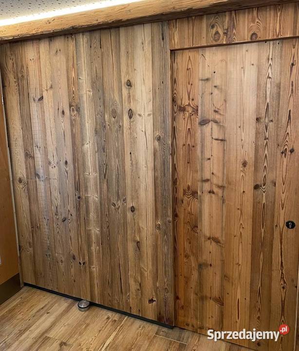 Stare drewno deski rustykalne na ścianę z Pozostałe Wykończenie Olkusz