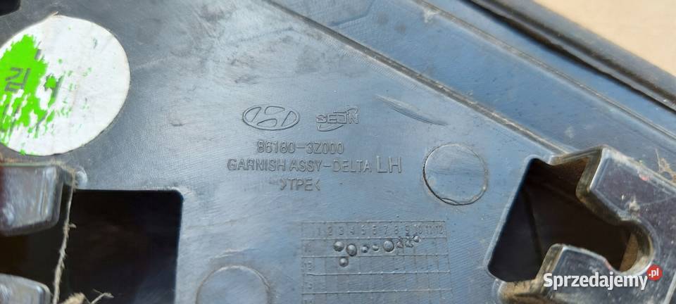 TRÓJKĄT BŁOTNIKA LEWY HYUNDAI I40 861803Z000 Błotniki Międzychód