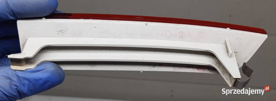 ODBLASK W ZDERZAK LEWY TYŁ SEAT IBIZA III 6L Mielęcin