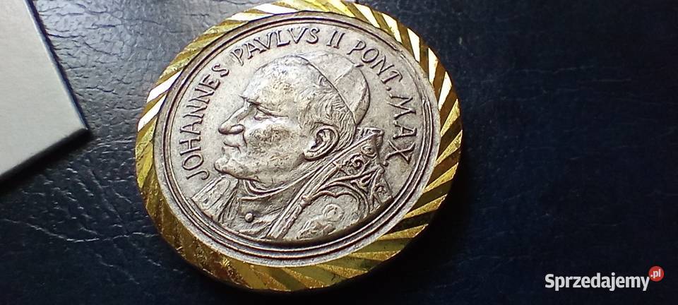 Stare monety Medal JPII 162 Numizmatyka Lesko