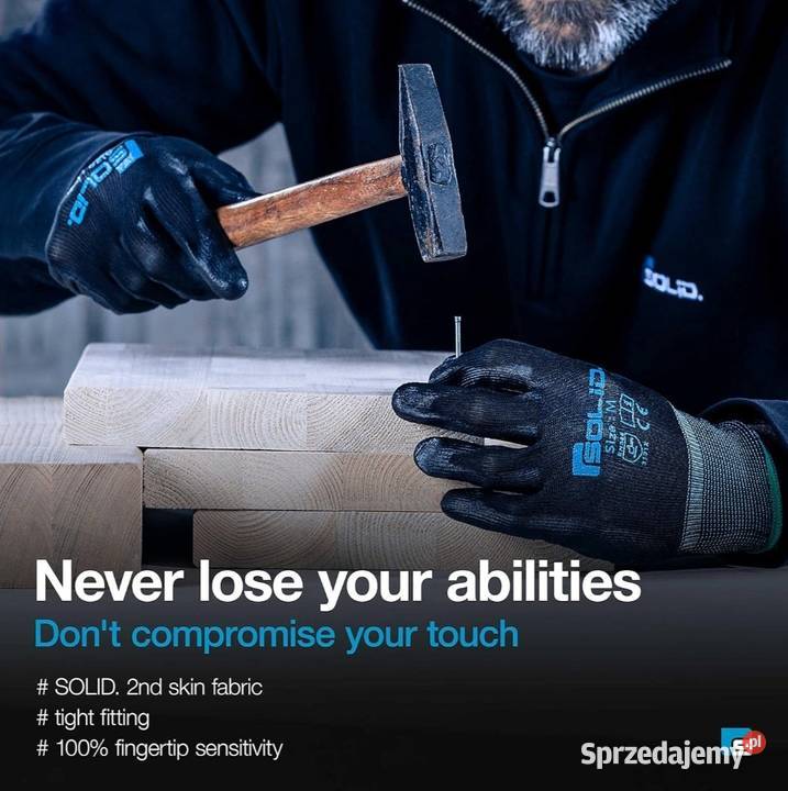 Rękawice SolidWork SW7013 to rękawice monterskie Rękawice i odzież Warszawa