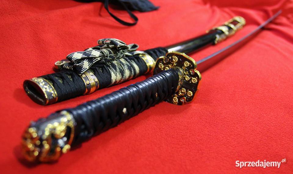 Japońskie Tachi ręcznie kuta katana miecz Antyki, Sztuka, Kolekcje Sokółka