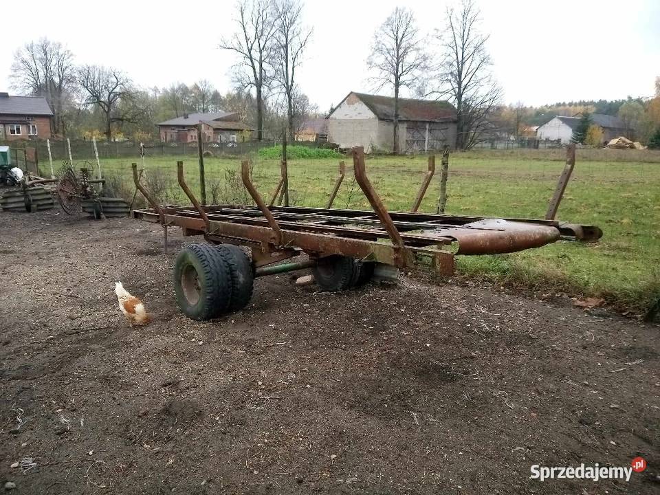 Rama podwozie przyczepa na baloty nieuszkodzony Bogdanów sprzedam