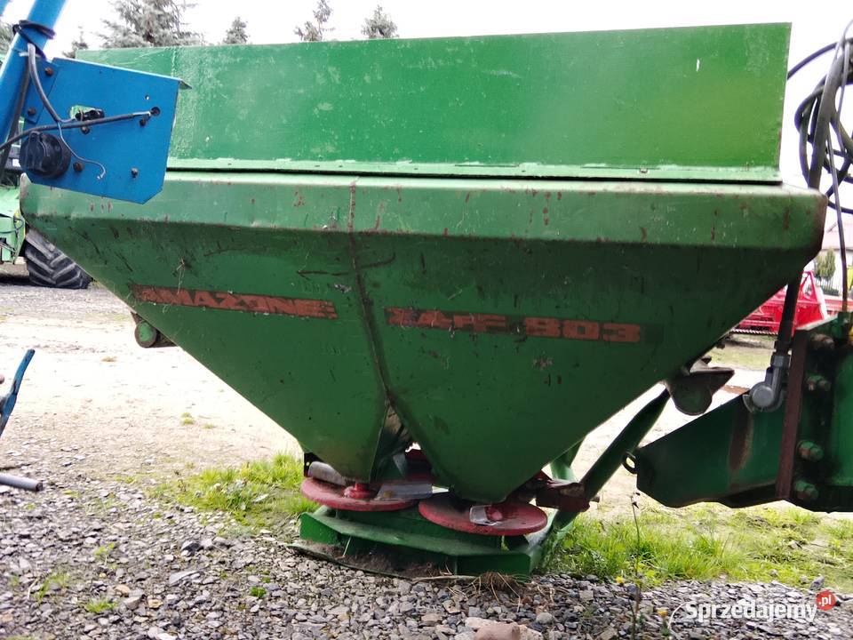 Rozsiewacz no nawozów Amazone F 803 z nadstawka Skaryszew