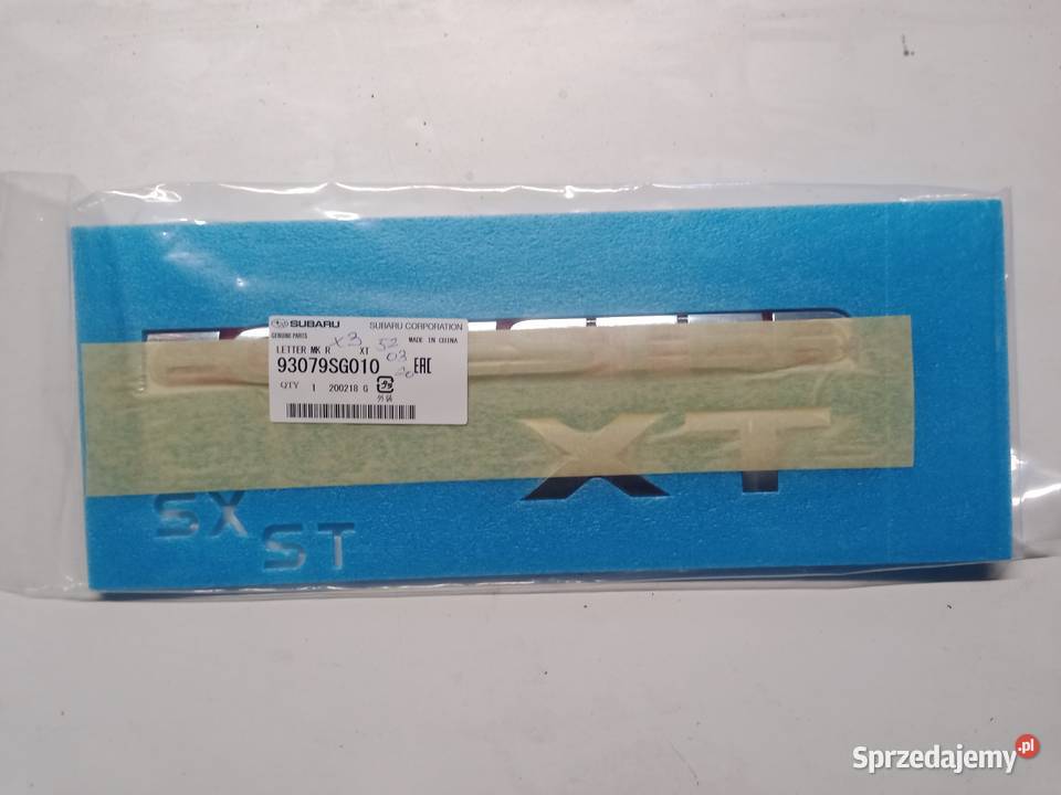 Znaczek emblemat logo tylne Subaru Forester XT