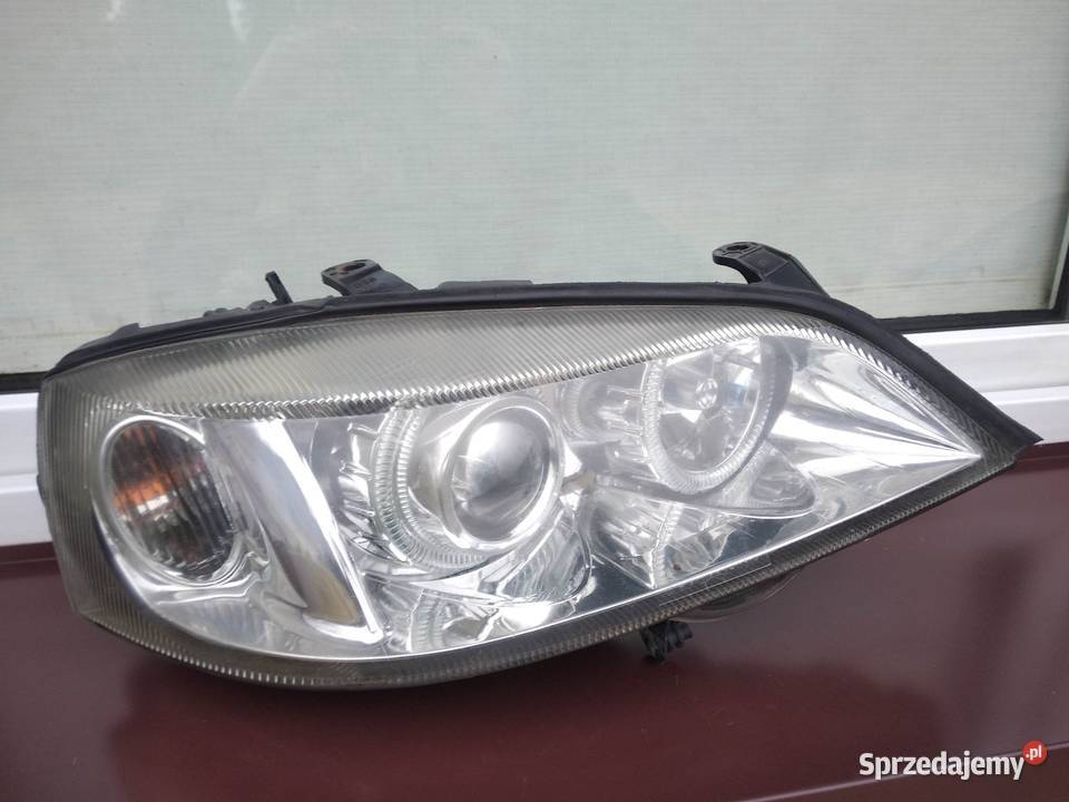 Opel Astra G lampy przednie reflektory soczewki łódzkie Sieradz