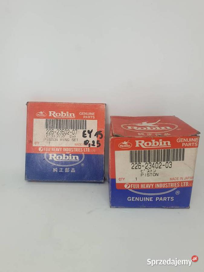 Oryginalny Tłok Pierścienie RobinSubaru EY15 025 Bielsko-Biała