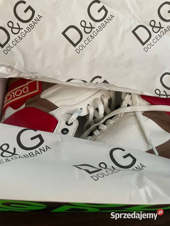 Sneakersy Dolce Gabbana rozmiar 41 czerwony małopolskie Kraków